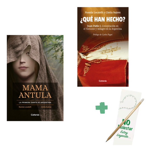 Promo 2x1 - Mama Antula + Que Han Hecho - Locatelli 2 Libros