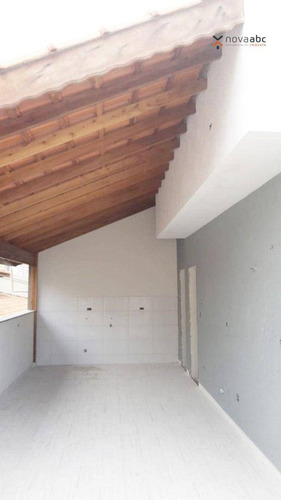 Imagem 1 de 19 de Cobertura Com 2 Dormitórios À Venda, 90 M² Por R$ 402.000 - Vila Eldízia - Santo André/sp - Co1202