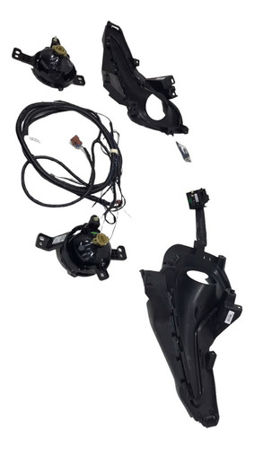 Kit Farol Milha Neblina Chicote Dianteiro Gm Onix 2021 2023 (Usado)