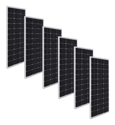 Pack X 6 Paneles Solares Monocristalino 50w - Unilux