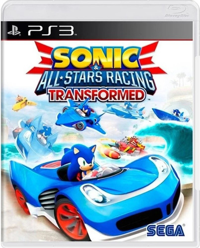 Juego de PS3 transformado de Sonic All-Stars Racing