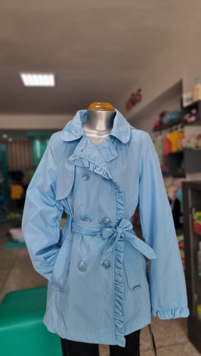 Chaqueta Impermeable Para Niña