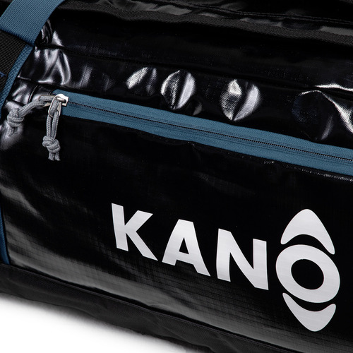 Bolso Mochila Impermeable Negro Kano Outdoor 80l Plegable