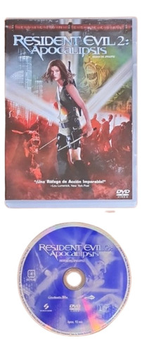 Película Dvd [resident Evil 2: Apocalipsis] (2004)