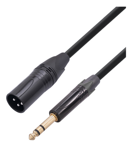 Cable De Interconexión 3d Trs Estéreo Macho A Xlr Macho De 6