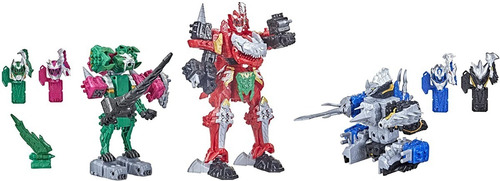 Power Rangers Dino Fury Megazord Mega Pack De 5