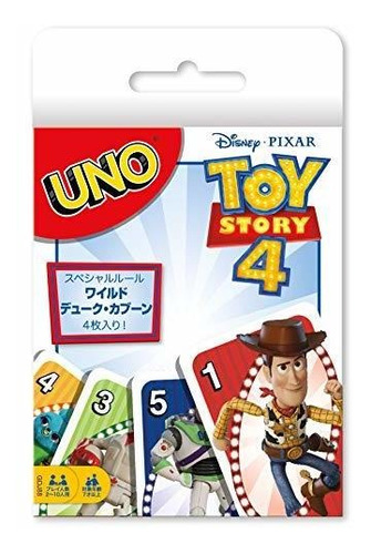 Juego De Cartas Uno Edicion Toy Story 4