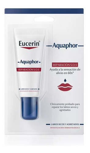 Eucerin Aquaphor Lip Reparación Sos Para Labios 10ml