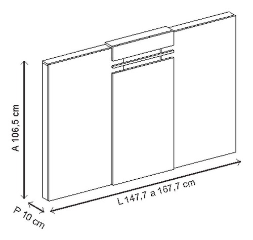 Cabecera Bertolini 1019 Noce