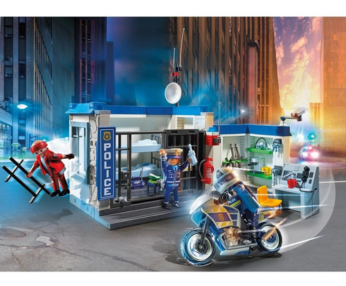 Playmobil City Action Policia: Escape De La Prisión Pm70568