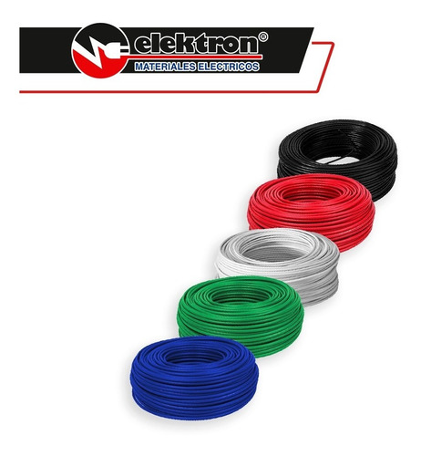 Imagen 4 de 7 de Kit 3 Cajas 100 Mts, Cal 12 Kobrex (colores A Elegir)