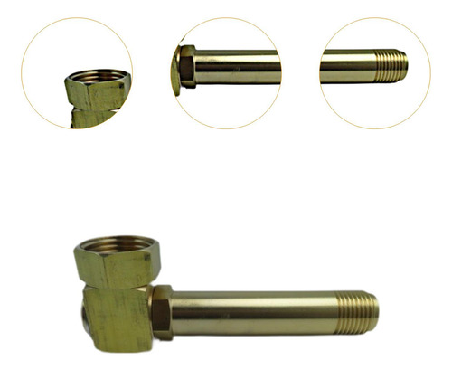 Adaptador De Mangueira De Jardim Adaptador De 122,4 Mm