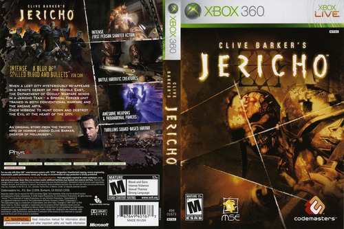 Clive Barkers Jericho - Xbox 360 Lt3.0 / Ltu