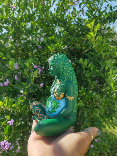 Estatua Gaia/gea 14cm 3dbauerstudio Full Color Full Color