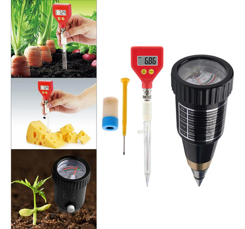 Mini Medidor De Ph, Medidor De Humedad Del Suelo,