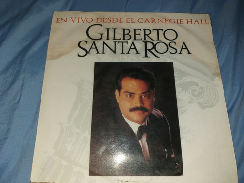 Gilberto Santa Rosa En Vivo Desde Elcarnegie Hall 2 Lps 1995