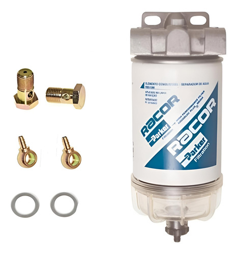 Kit Filtro Diesel (racor) Filtro Separador Água ( Adaptação)