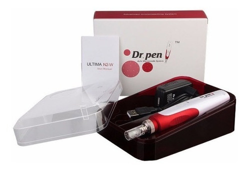 Imagen 4 de 4 de Dermapen Dr. Pen N2 Inalambrico +12 Cartuchos+ 1 Hialuronico