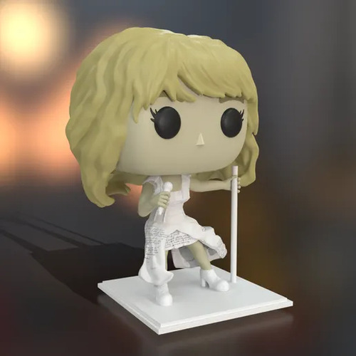 Taylor Swift Funko Pop Custom - Tortured Poets + Caja