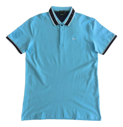 Camiseta Tipo Polo Hugo Boss Hombre 