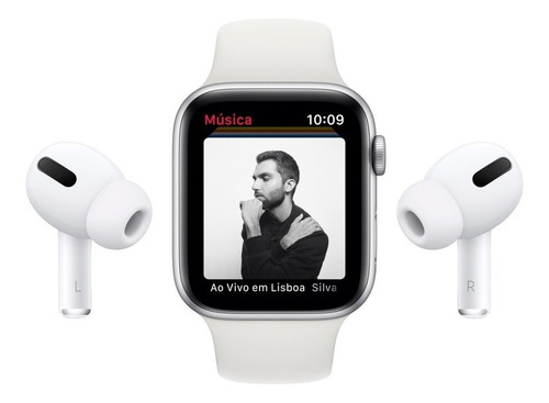 Imagem 8 de 8 de Apple Watch Series 6 (GPS+Cellular) - Caixa de alumínio azul de 44 mm - Pulseira esportiva azul-marinho