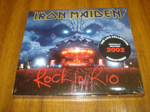 Cd Iron Maiden / Rock In Rio (nuevo Sellado) Digipack 