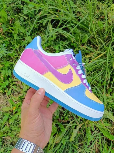 Tenis Nike Af1 Lx Dama Talla 22.5 Color Con El Sol) | Envío gratis