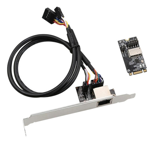 Tarjeta De Red Gigabit M.2 A Pci-e Adaptador Lan Rj45 Red C