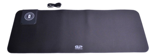 Mouse Pad Gaming Rgb Xxl Con Cargador Inalambrico P/ Celular