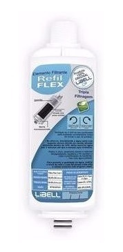 Refil Vela Filtro Purificador Libell Acqua Flex