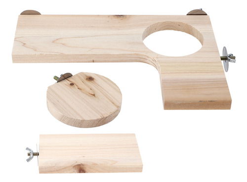 Juego De Plataformas De Madera Chinchilla Playground Accesso