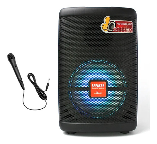 Parlante Bluetooth Speaker Portátil Karaoke Inalámbrico 12''