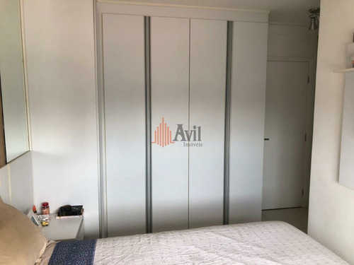 Imagem 14 de 15 de Apartamento Para Venda No Bairro Tatuapé Em São Paulo - Cod: Av7056 - Av7056