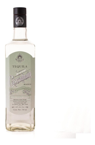 Paquete De 3 Tequila Cascahuin Blanco 750 Ml
