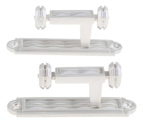 1 Par Tiebacks Sostenedor Para Cortinas Montaje En Pared De