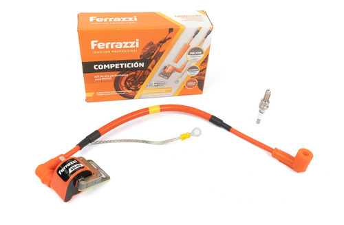 Kit Bujia Nr8cc + Bobina Y Cable 90° Honda Xr150 Ferrazzi