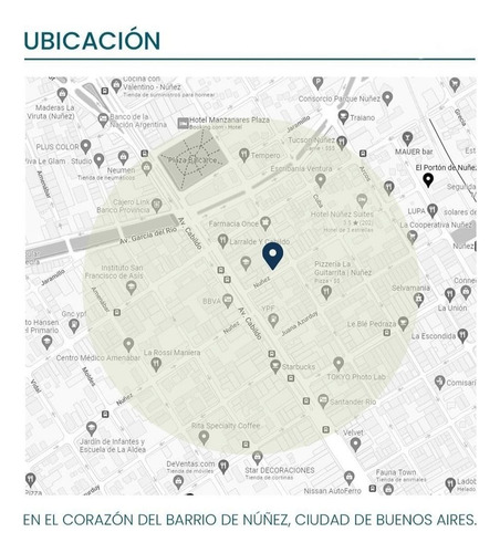 Venta Departamento Monoambiente Balcon Nuñez