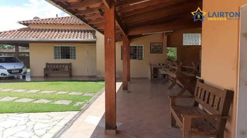 Chácara Com 3 Dormitórios À Venda, 2000 M² Por R$ 800.000,00 - Jardim Santa Lucia - Jarinu/sp - Ch0302