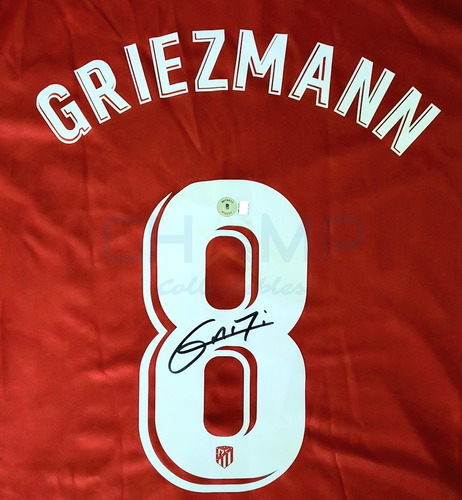 Jersey Autografiado A. Griezmann Atletico Madrid 2021-22