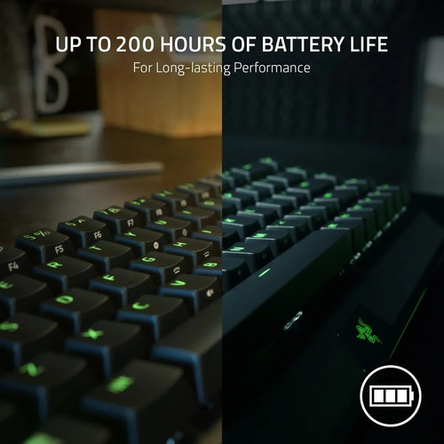 Imagen 2 de 6 de Razer Blackwidow V3 Mini Teclado Mecánico Inalambrico 65%