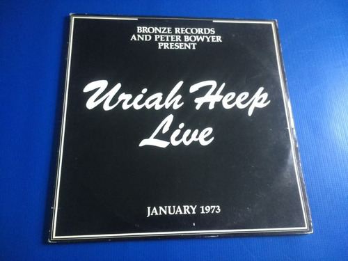Lp Uriah Heep - Live January 1973 (duplo, Reedição) Estandar (Usado)