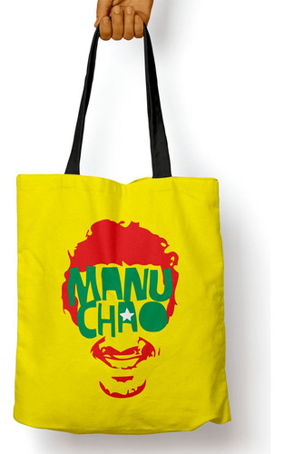 Bolso Manu Chao Face (d0654 Boleto.store)
