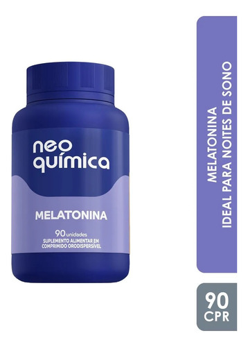 Kit 12 Suplemento Melatonina Com 90 Comprimidos Neo Química