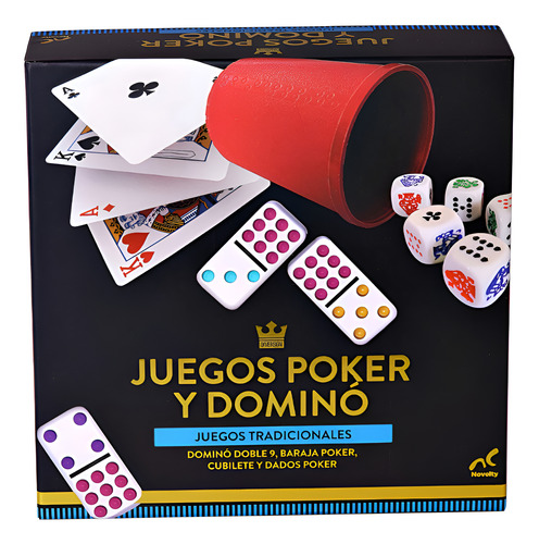 Juegos Poker Y Domino Juegos Tradicionales Novelty Set Juego