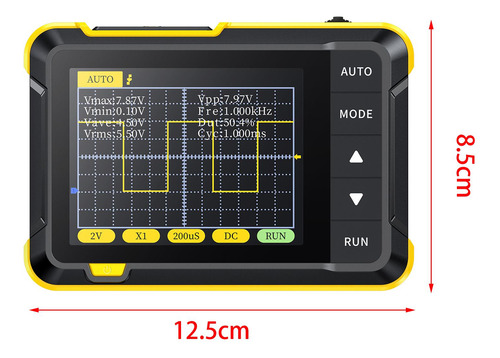 Osciloscopio Digital Medidor De 200 Khz Para Alto Estándar