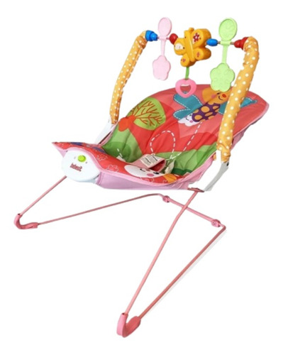 Imagen 2 de 3 de Silla mecedora para bebé Bebesit 8203 rosa