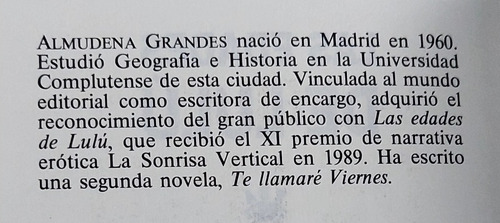 Las Edades De Lulú (Usado)