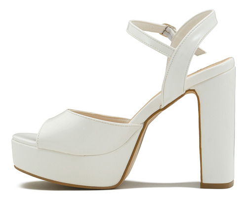 Zapatilla Para Mujer Graduación Formales Color Charol Late
