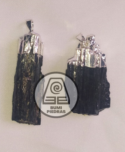 Dije Turmalina Negra Bumi Piedras