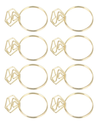 Lindos Clips Para Agenda, Estilo Papel, Antideslizantes Y Re